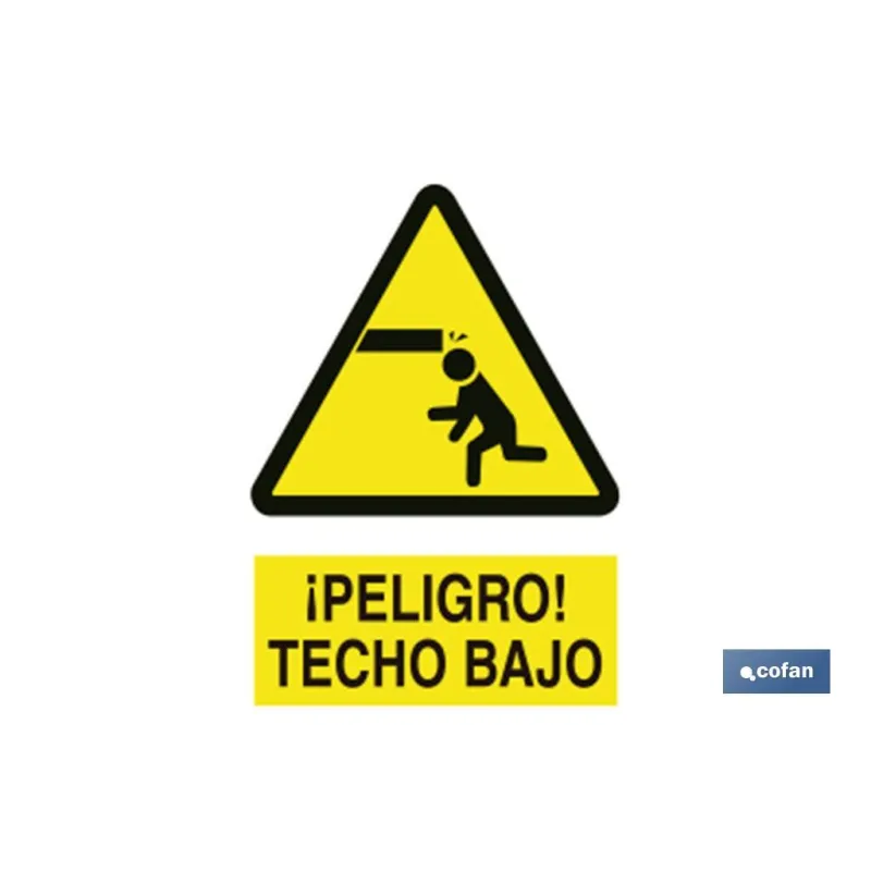 SEÑAL POLIESTIRENO 210 X 148 MM