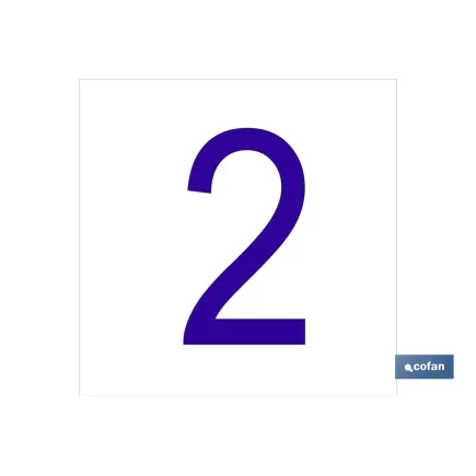 SEÑAL GLASSPACK ADHESIVA 62X62MM.