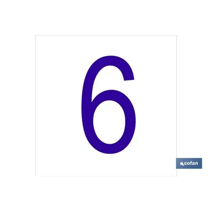 SEÑAL GLASSPACK ADHESIVA 62X62MM.