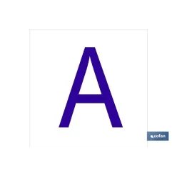 SEÑAL GLASSPACK ADHESIVA 62X62MM.