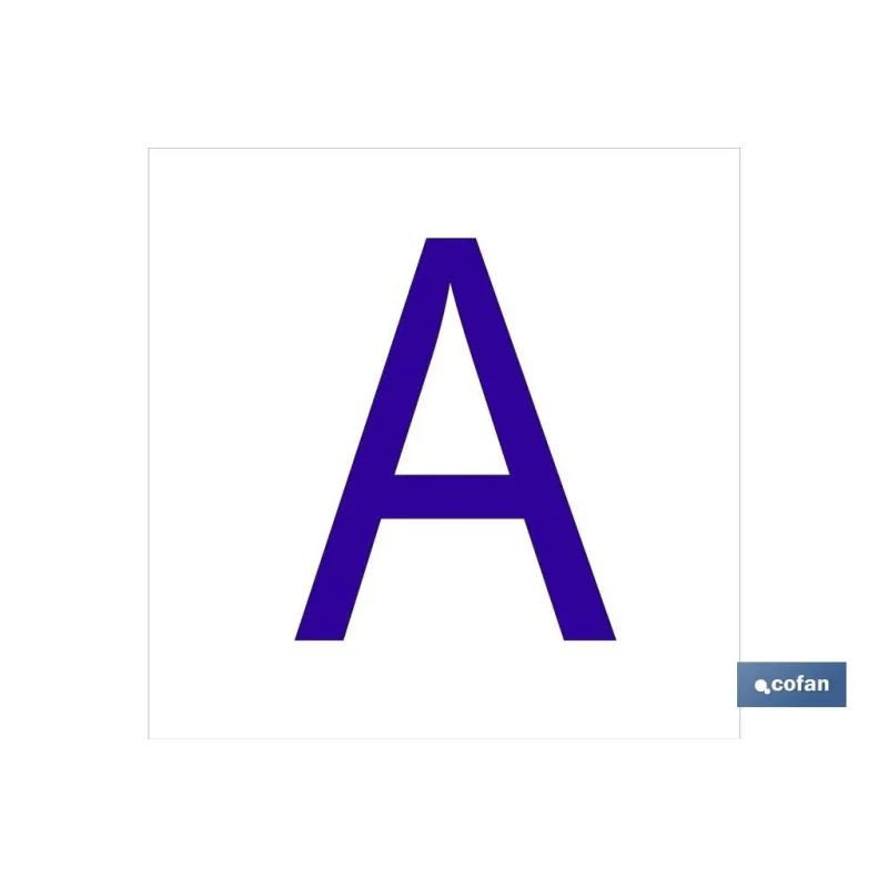 SEÑAL GLASSPACK ADHESIVA 62X62MM.