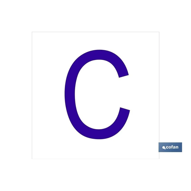 SEÑAL GLASSPACK ADHESIVA 62X62MM.