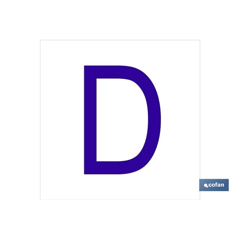 SEÑAL GLASSPACK ADHESIVA 62X62MM.