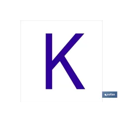 SEÑAL GLASSPACK ADHESIVA 62X62MM.