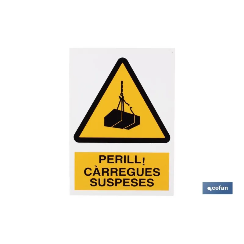 SEÑAL POLIESTIRENO 297X210 MM