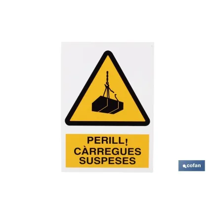 SEÑAL POLIESTIRENO 297X210 MM