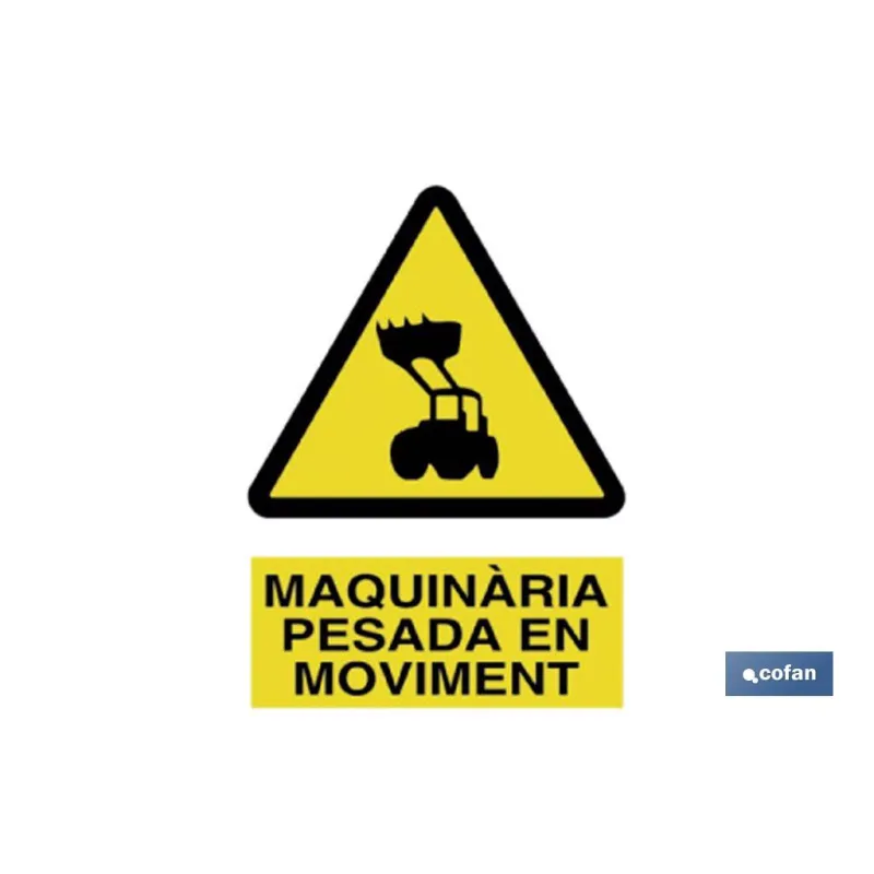 SEÑAL POLIESTIRENO 297X210 MM