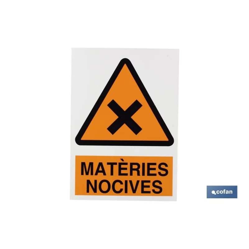 SEÑAL POLIESTIRENO 297X210 MM