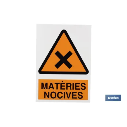 SEÑAL POLIESTIRENO 297X210 MM