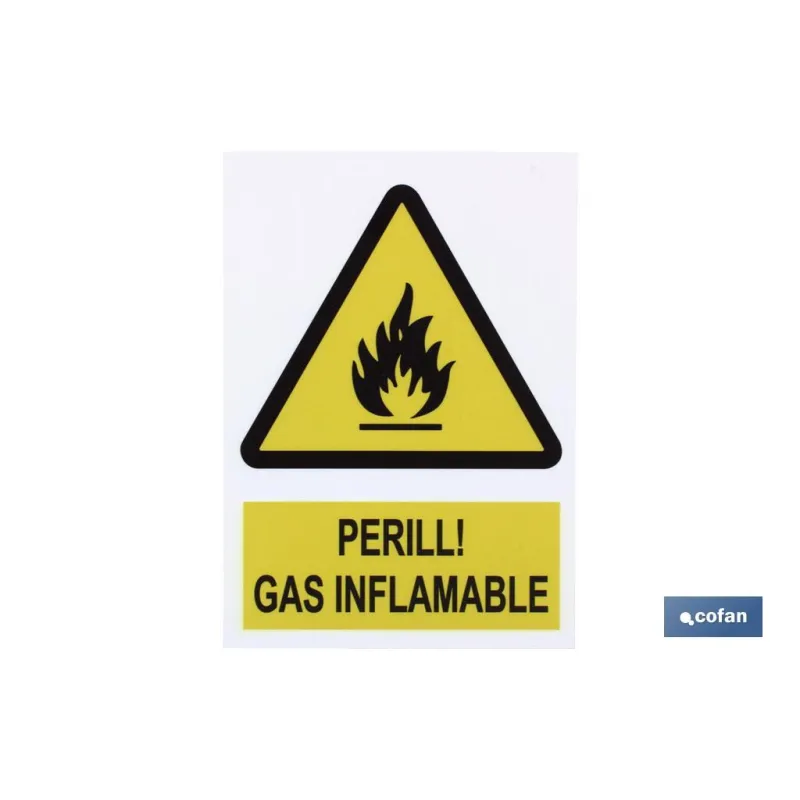 SEÑAL POLIESTIRENO 297X210 MM