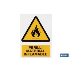 SEÑAL POLIESTIRENO 297X210 MM