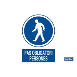 SEÑAL POLIESTIRENO 297X210 MM