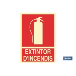 SEÑAL LUMINISCENTE 297X210MM.