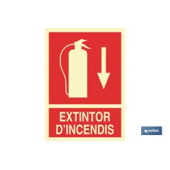 SEÑAL LUMINISCENTE 297X210MM.