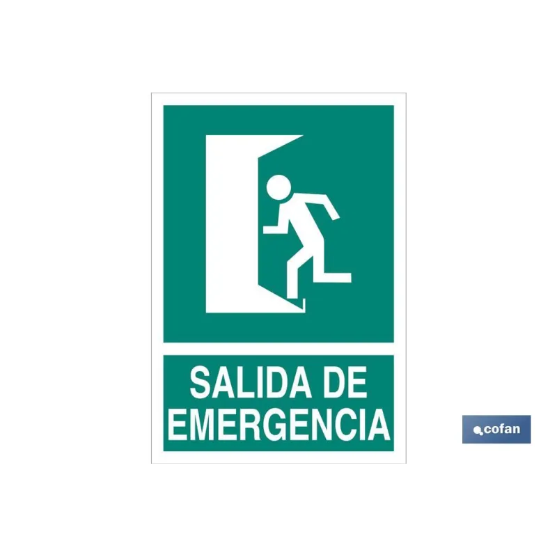 SEÑAL LUMINISCENTE 420X297MM.