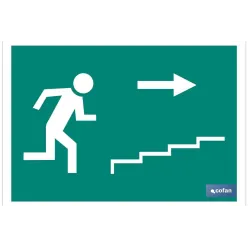 SEÑAL LUMINISCENTE 297X210MM.