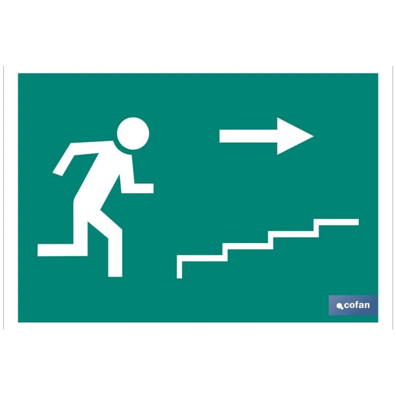 SEÑAL LUMINISCENTE 297X210MM.