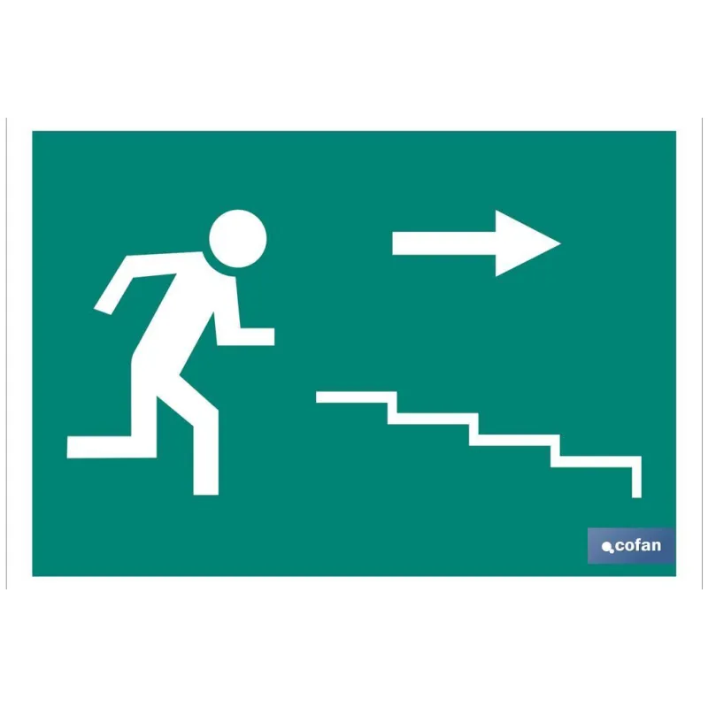 SEÑAL LUMINISCENTE 210X148MM.