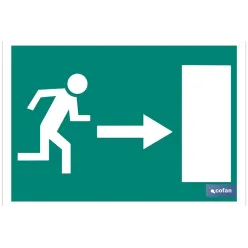 SEÑAL LUMINISCENTE 297X210MM.