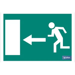 SEÑAL LUMINISCENTE 420X297MM.