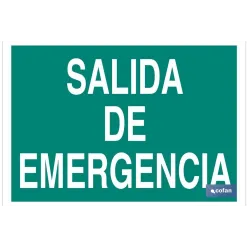 SEÑAL LUMINISCENTE 297X210MM.