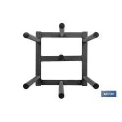 EXPOSITOR VERTICAL PARA HULES 7 ROLLOS