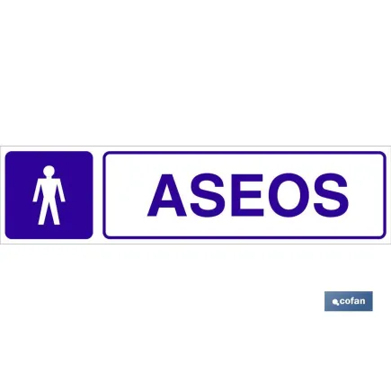 SEÑAL GLASSPACK ADHESIVA 250X62MM.