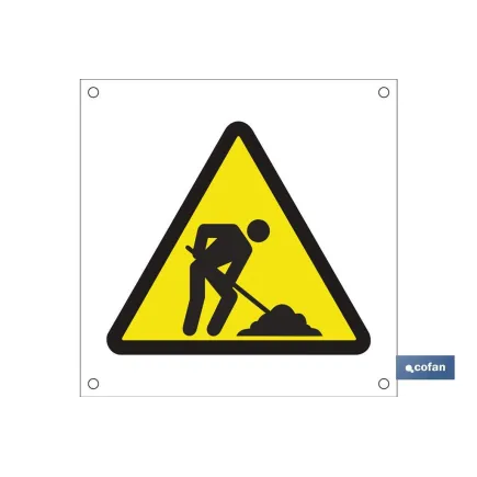 SEÑAL POLIPROPILENO CELULAR 600X600MM