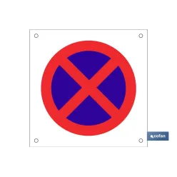 SEÑAL POLIPROPILENO CELULAR 600X600MM