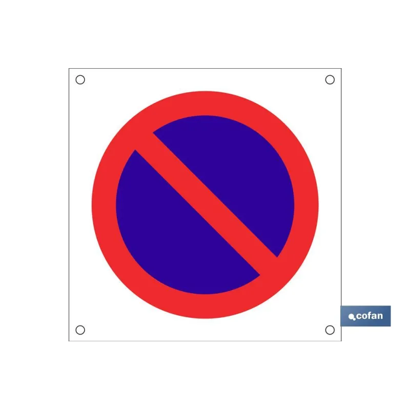 SEÑAL POLIPROPILENO CELULAR 600X600MM