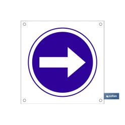 SEÑAL POLIPROPILENO CELULAR 600X600MM