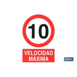 SEÑAL POLIESTIRENO 210X148MM.