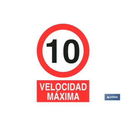 SEÑAL POLIESTIRENO 210X148MM.