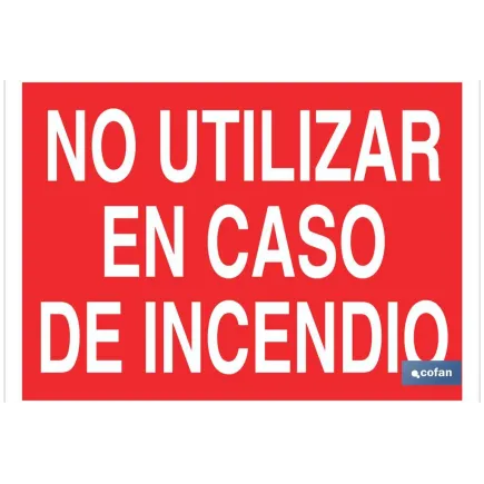 SEÑAL LUMINISCENTE 210X148MM.