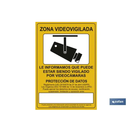 SEÑAL ADHESIVA 297X210MM