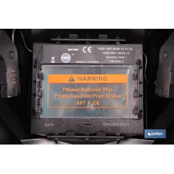 CASCO DE SOLDADURA AUTOMÁTICO RED SURFING (ARC/MIG/MAG/TIG)