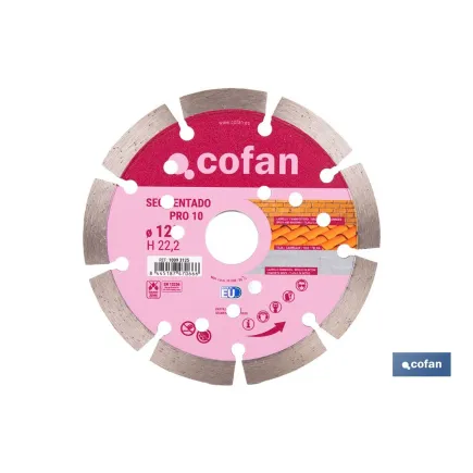 DISCO UNIVERSAL SEGMENTADO PRO 10-125 MM