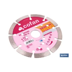 DISCO UNIVERSAL SEGMENTADO PRO 10-125 MM