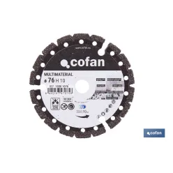 DISCO DIAM. MULTIMATERIAL 76MM H10