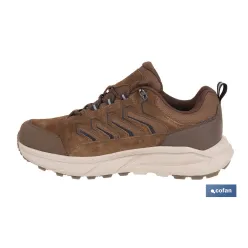ZAPATILLA DE TREKKING MARRÓN MODELO INFANTO TALLA 46