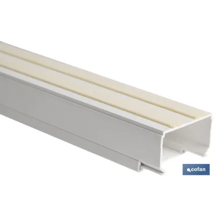 MINICANAL RECTO ADHESIVO 2M 16X25 Venta unitaria