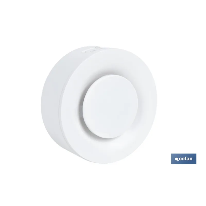 APLIQUE LED RECARGABLE CON SENSOR 3,7 V 0,4 Ah IP20 2700 K Ø60 MM