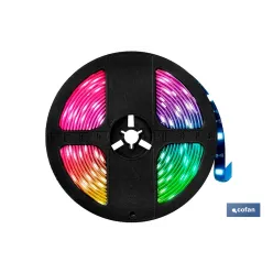 TIRA LED 12 V IP65 CON CONTROL REMOTO 3 M