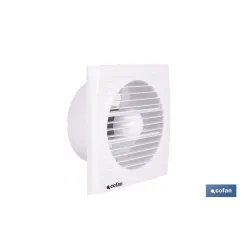 EXTRACTOR DE AIRE AXIAL 16 W 200 X 185 MM Ø150 MM