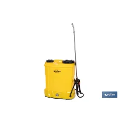 PULVERIZADOR DE ESPALDA 12 L ELÉCTRICO LI-ION 12 V 8.0 AH