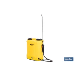 PULVERIZADOR DE ESPALDA ELÉCTRICO 16 L Li-Ion 12 V 8.0 Ah