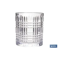 PACK DE 6 UDS VASO CON RELIEVE 27,5 CL