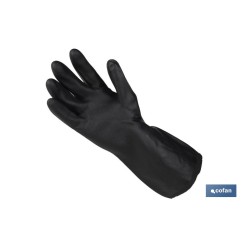 GUANTE NEGRO NEOPRENO 100% T 10