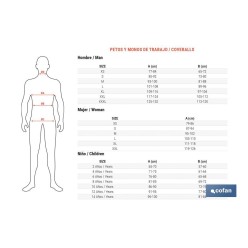 MONO DE TRABAJO TESLA 245gms/m AZUL MARINO T-L