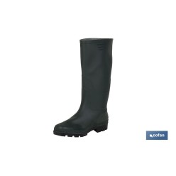 BOTA ALTA DE AGUA PVC VERDE TALLA 36